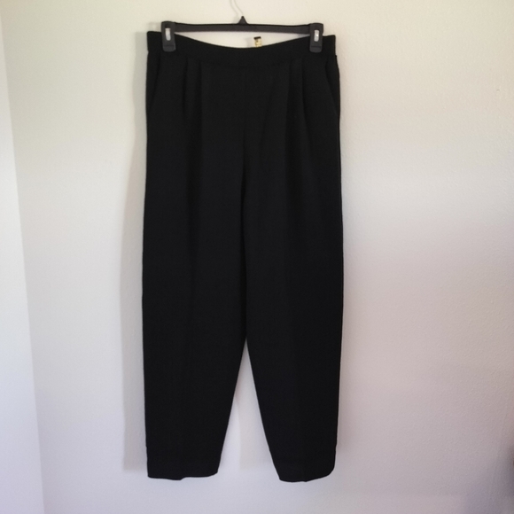 St. John Pants - St. John Basics Black Womens Pants Size L